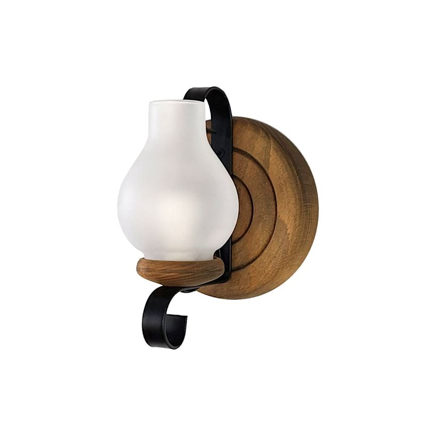 Brilagi - Seinävalaisin ROATA APLICA 1xE14/40W/230V pyökki