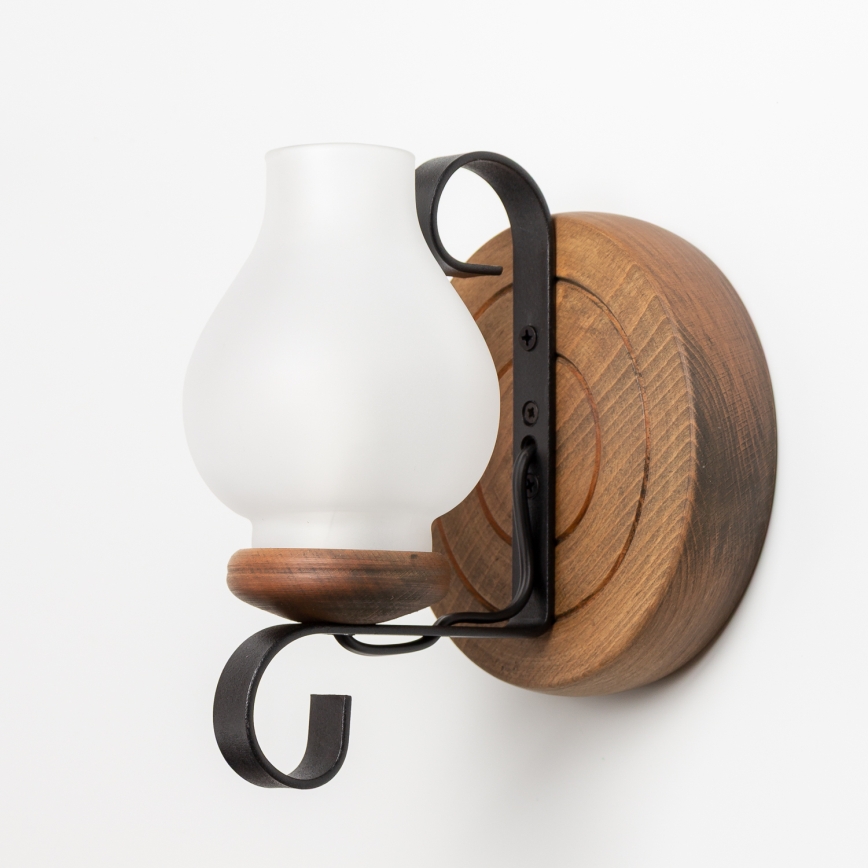 Brilagi - Seinävalaisin ROATA APLICA 1xE14/40W/230V pyökki