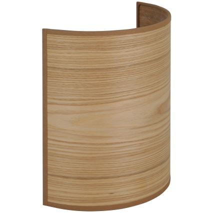 Brilagi - Seinävalaisin SEMI 1xE27/15W/230V halkaisija 20 cm ruskea