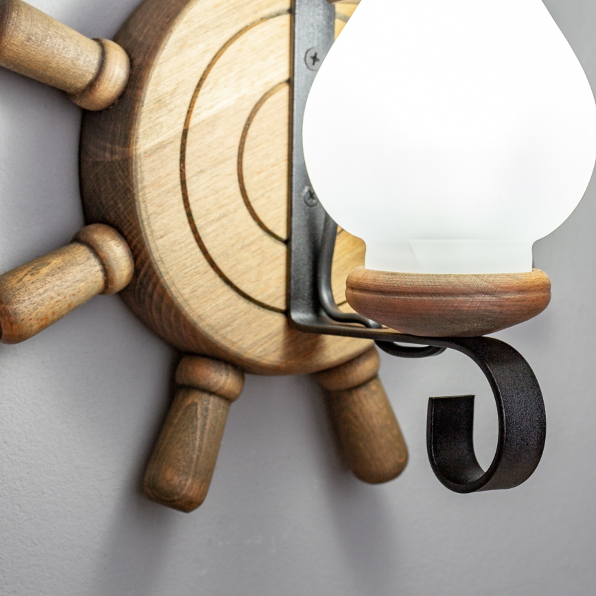 Brilagi - Seinävalaisin TIMONA 1xE14/40W/230V pyökki