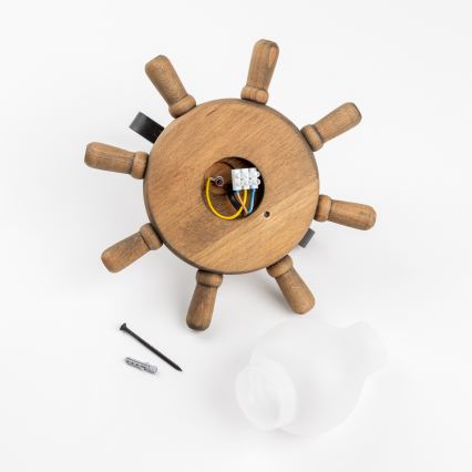 Brilagi - Seinävalaisin TIMONA 1xE14/40W/230V pyökki