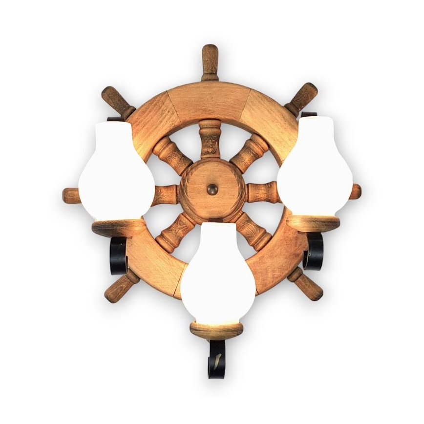 Brilagi - Seinävalaisin TIMONA 3xE14/40W/230V pyökki