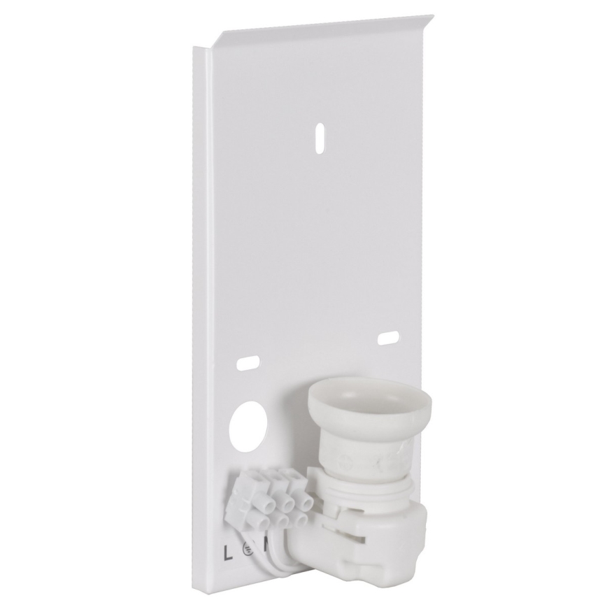 Brilagi - Seinävalaisin VELVET 1xE27/40W/230V harmaa