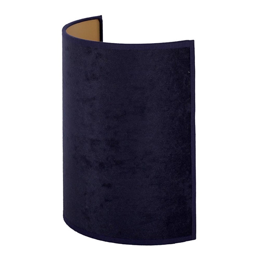 Brilagi - Seinävalaisin VELVET 1xE27/40W/230V sininen