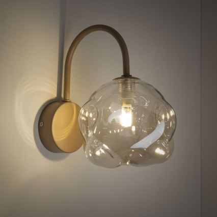 Brilagi - Seinävalaisin VULCANO 1xG9/8W/230V beige/savunbeige