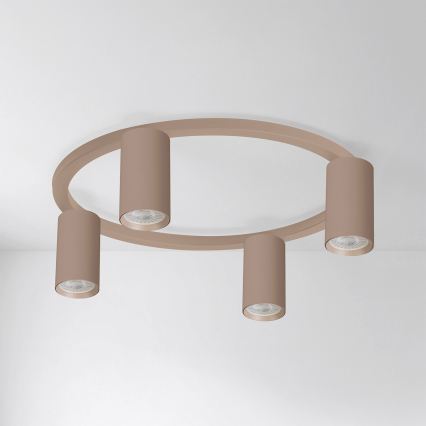 BRILAGI - LED RGBW himmennettävä kattovalaisin SELE 4xGU10/6,5W/230V 2700-6500K beige