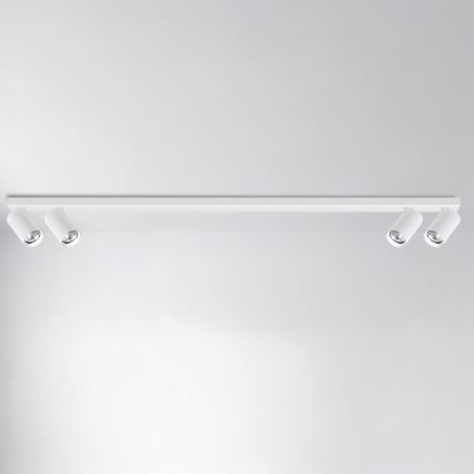 Brilagi - SELE LONG 4xGU10/30W/230V valkoinen kohdevalaisin