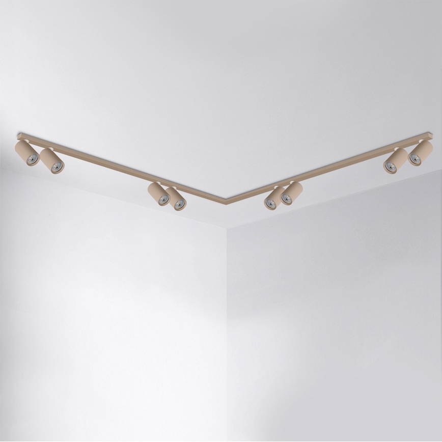 Brilagi - SELE LONG 8xGU10/30W/230V kohdevalaisin, beige