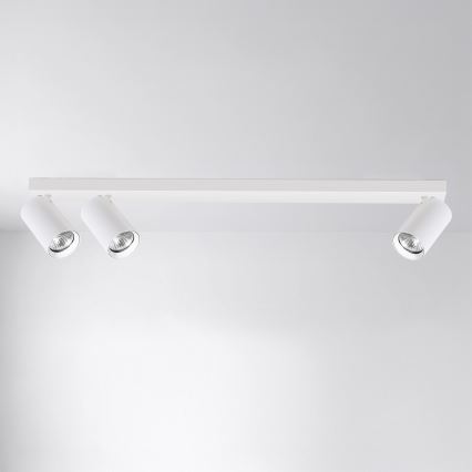 Brilagi - SELE LONG kohdevalaisin 3xGU10/30W/230V valkoinen