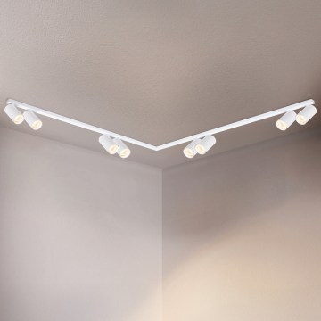 Brilagi - SELE LONG kohdevalaisin 8xGU10/30W/230V valkoinen