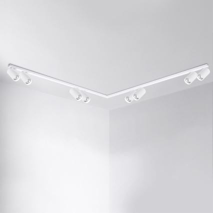 Brilagi - SELE LONG kohdevalaisin 8xGU10/30W/230V valkoinen