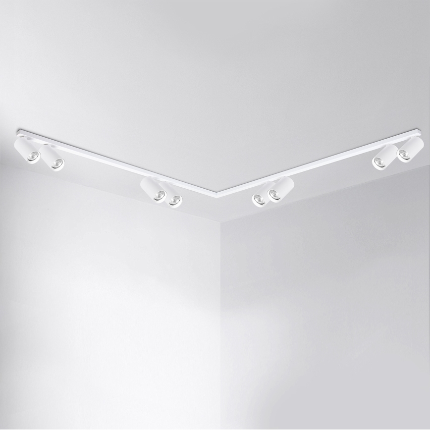 Brilagi - SELE LONG kohdevalaisin 8xGU10/30W/230V valkoinen