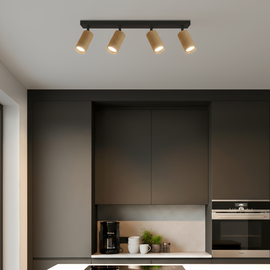 Brilagi - LED RGBW himennettävä kohdevalaisin SELE MODERN 4xGU10/4,8W/230V 3000K kultainen + kaukosäädin