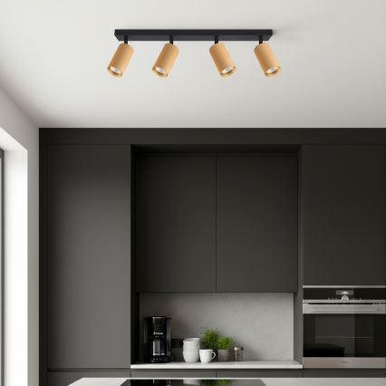 Brilagi - LED RGBW himennettävä kohdevalaisin SELE MODERN 4xGU10/4,8W/230V 3000K kultainen + kaukosäädin