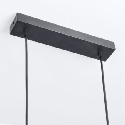 Brilagi - SELE-riippuvalaisin kaapelikiinnityksellä, 6xGU10/30W/230V, musta