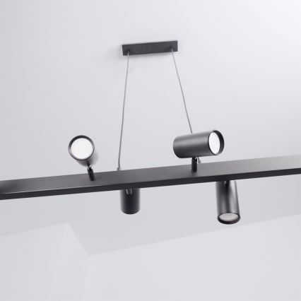 Brilagi - SELE-riippuvalaisin kaapelikiinnityksellä, 6xGU10/30W/230V, musta