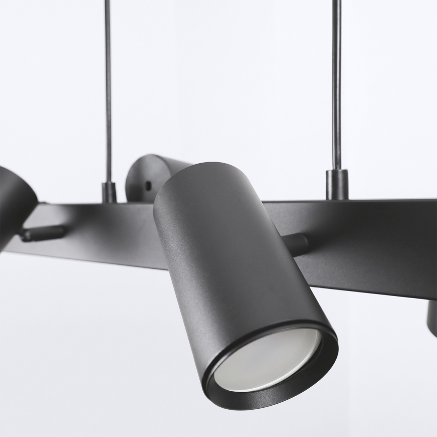 Brilagi - SELE-riippuvalaisin kaapelikiinnityksellä, 6xGU10/30W/230V, musta