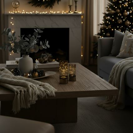 Brilagi - setti 2 kpl LED-joulukoristeita (LED/3xAA + LED/2xAA)