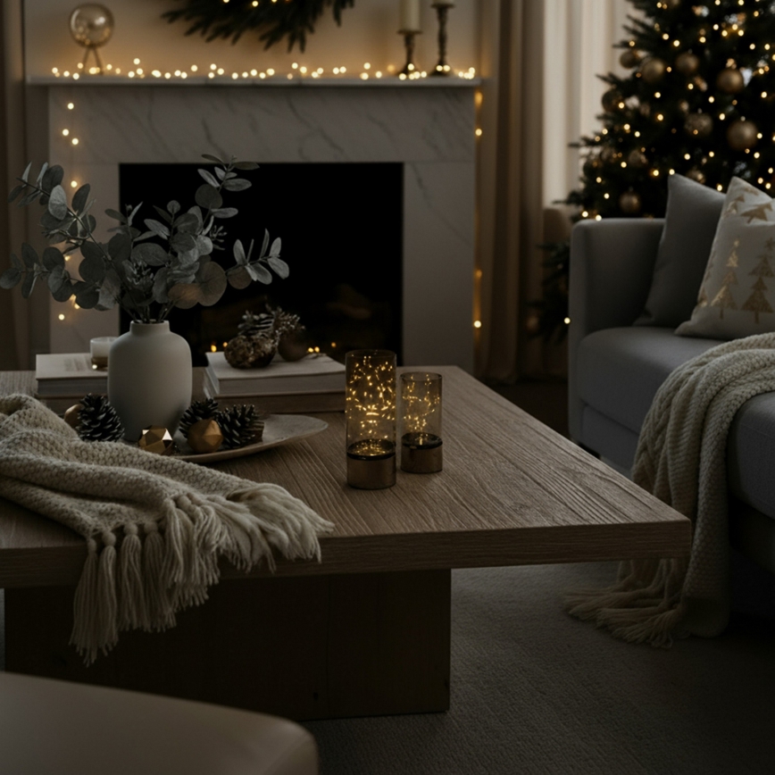 Brilagi - setti 2 kpl LED-joulukoristeita (LED/3xAA + LED/2xAA)