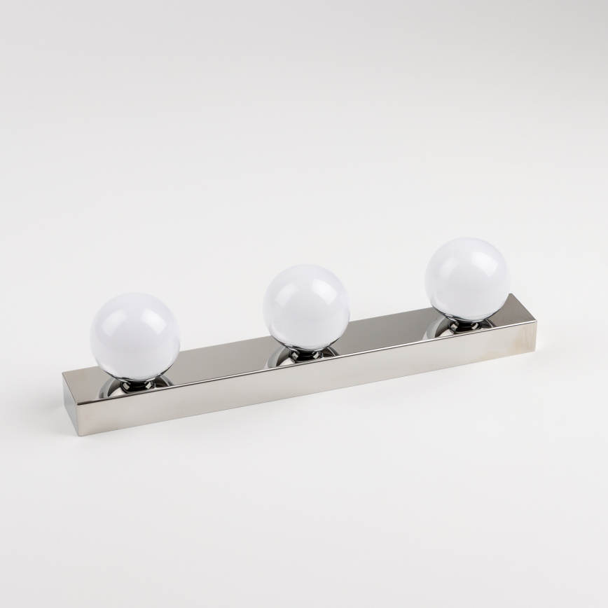 BRILAGI - 2x LED-setti Kylpyhuoneen seinävalaisin HOLLYWOOD 3xLED/3W/230V 39 cm IP44 kiiltävä kromi
