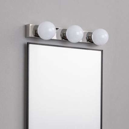 BRILAGI - 2x LED-setti Kylpyhuoneen seinävalaisin HOLLYWOOD 3xLED/3W/230V 39 cm IP44 kiiltävä kromi