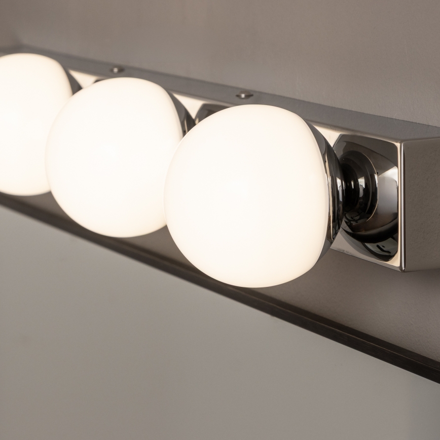 BRILAGI - 2x LED-setti Kylpyhuoneen seinävalaisin HOLLYWOOD 3xLED/3W/230V 39 cm IP44 kiiltävä kromi