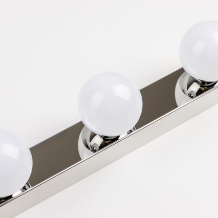 BRILAGI - 2x LED-setti Kylpyhuoneen seinävalaisin HOLLYWOOD 3xLED/3W/230V 39 cm IP44 kiiltävä kromi
