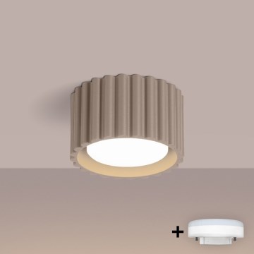 Brilagi - SFERA LED-kohdevalaisin 1xGX53/30W/230V, halkaisija 10 cm, taupe