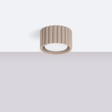 Brilagi - SFERA LED-kohdevalaisin 1xGX53/30W/230V, halkaisija 10 cm, taupe