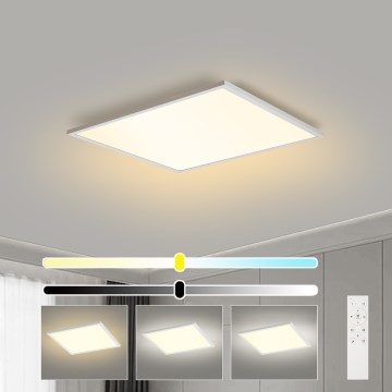 Brilagi - SLIMFRAME himmennettävä LED-kattovalaisin LED/36W/230V 45x45 cm 3000-6000K valkoinen + kaukosäädin