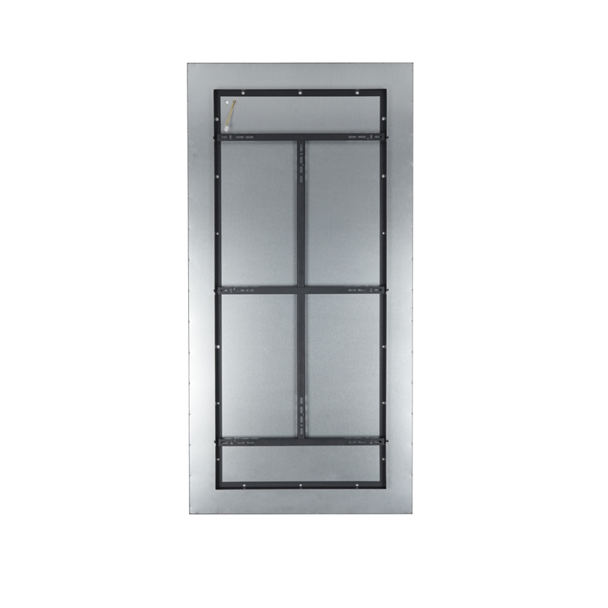 Brilagi - LED-himmennettävä kattovalaisin SLIMFRAME LED/80W/230V 120x60 cm 3000-6000K musta + kaukosäädin