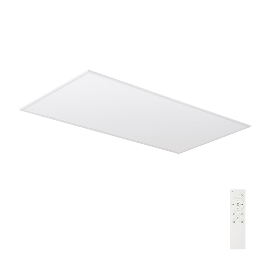 Brilagi - himmennettävä LED-kattovalaisin SLIMFRAME LED/80W/230V 120x60 cm 3000-6000K valkoinen + kaukosäädin