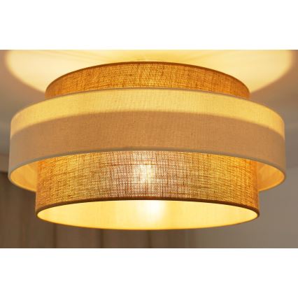 Brilagi - Kiinnitettävä kattovalaisin SPACE LIGHT 1xE27/15W/230V halkaisija 50 cm beige/kerma
