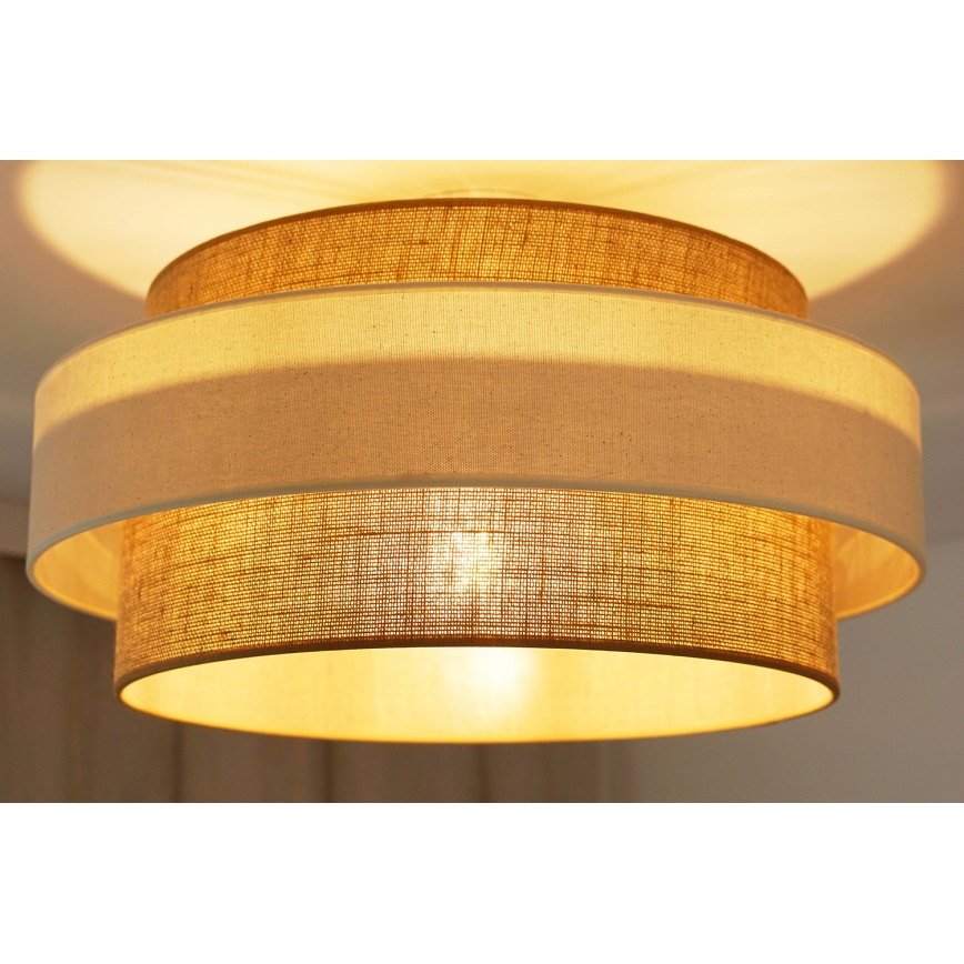 Brilagi - Kiinnitettävä kattovalaisin SPACE LIGHT 1xE27/15W/230V halkaisija 50 cm beige/kerma