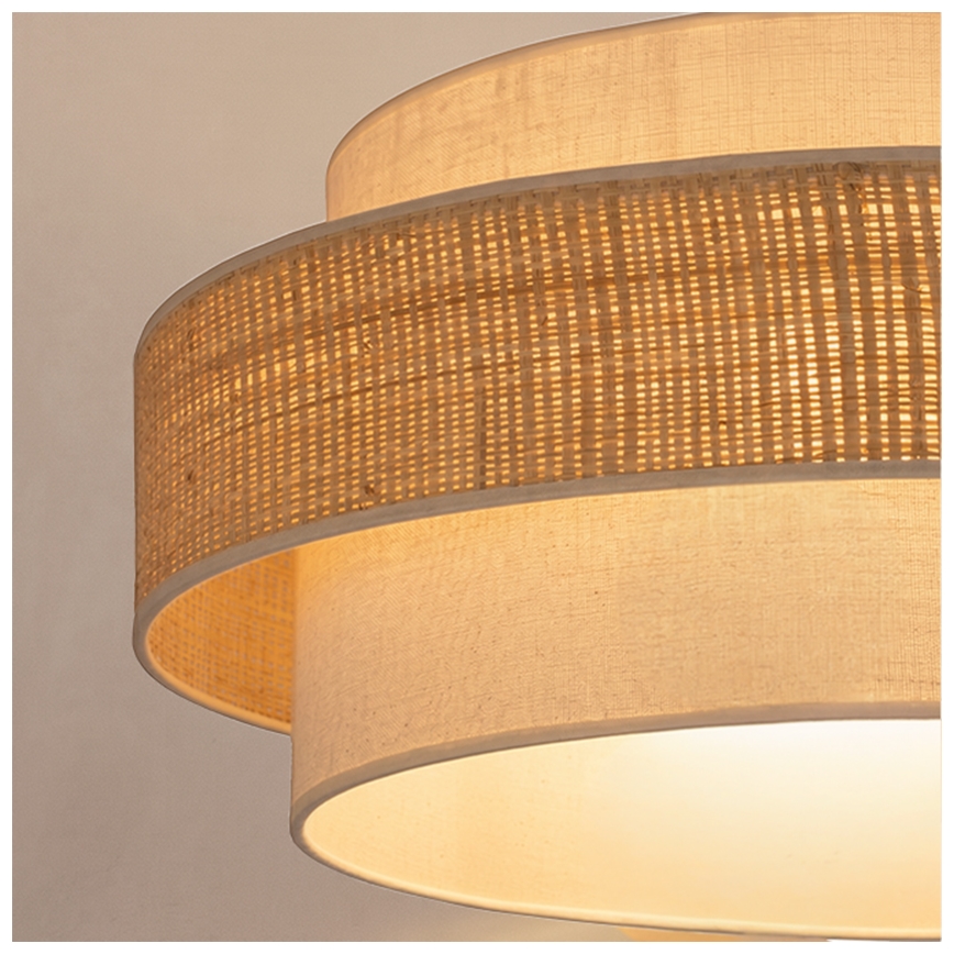 Brilagi - SPACE riippuvalaisin johdolla 1xE27/60W/230V Ø 40 cm beige/kerma