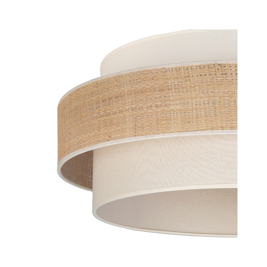 Brilagi - SPACE riippuvalaisin johdolla 1xE27/60W/230V Ø 40 cm beige/kerma