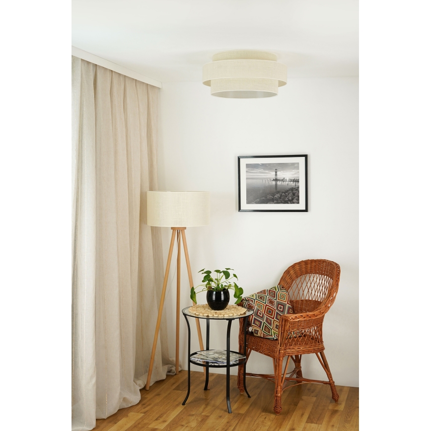 Brilagi - Kattovalaisin SPACE YUTE LED/12W/230V Ø 50 cm 3000K/4000K/6400K kerma