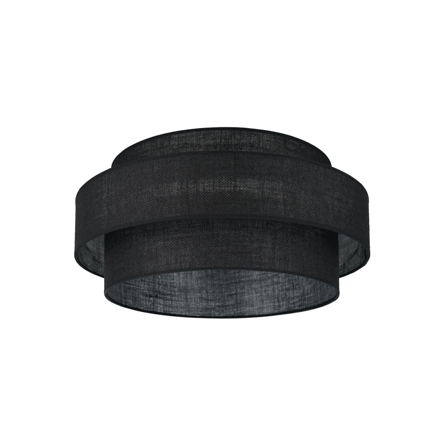 Brilagi - Kattovalaisin SPACE YUTE LED/12W/230V Ø 50 cm 3000K/4000K/6400K musta