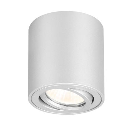 Brilagi - Spottivalaisin MIA 1xGU10/30W/230V 84x80 mm hopea