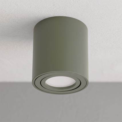BRILAGI - Spottivalaisin MIA 1xGU10/30W/230V 84x80 mm tummanvihreä