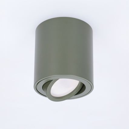 BRILAGI - Spottivalaisin MIA 1xGU10/30W/230V 84x80 mm tummanvihreä