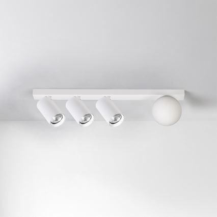 Brilagi - Spottivalaisin SELE BALL 3xGU10/30W/230V + 1xG9/10W valkoinen