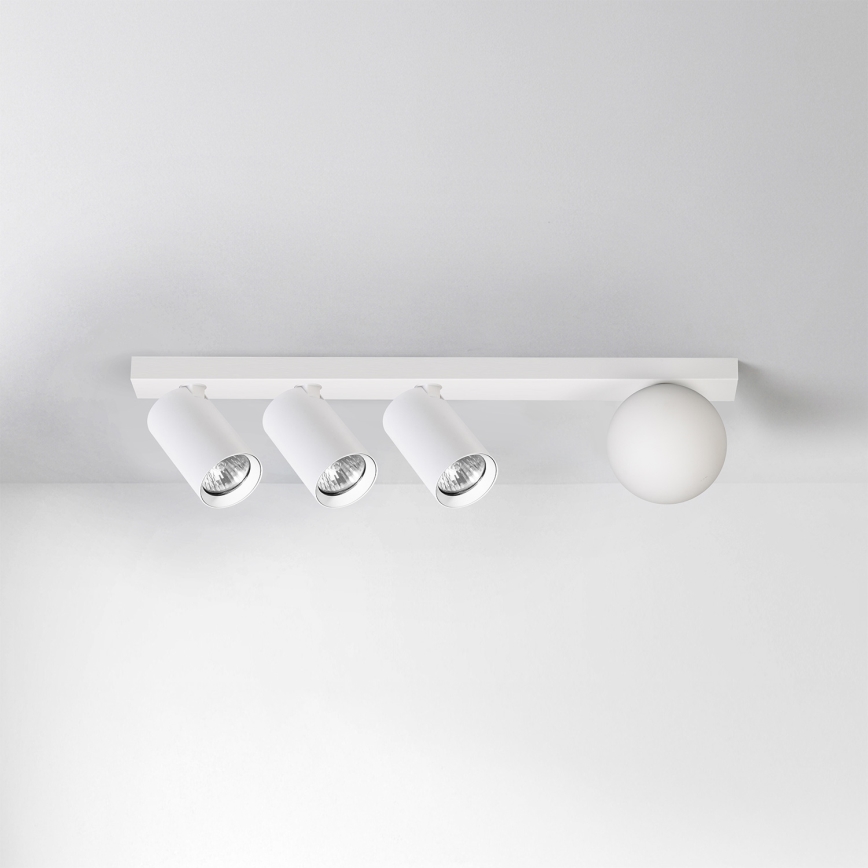 Brilagi - Spottivalaisin SELE BALL 3xGU10/30W/230V + 1xG9/10W valkoinen