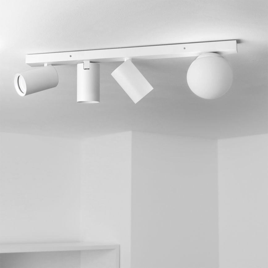 Brilagi - Spottivalaisin SELE BALL 3xGU10/30W/230V + 1xG9/10W valkoinen