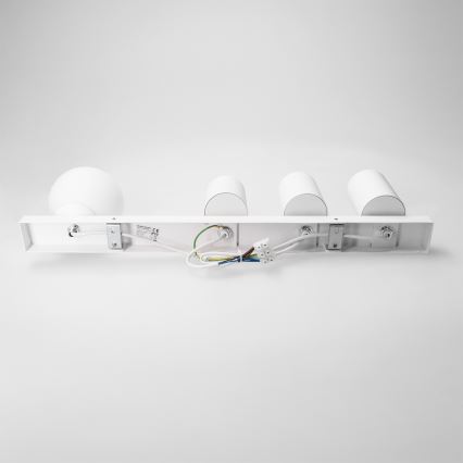 Brilagi - Spottivalaisin SELE BALL 3xGU10/30W/230V + 1xG9/10W valkoinen