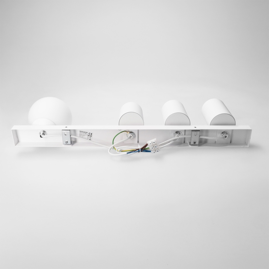 Brilagi - Spottivalaisin SELE BALL 3xGU10/30W/230V + 1xG9/10W valkoinen