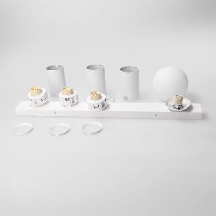 Brilagi - Spottivalaisin SELE BALL 3xGU10/30W/230V + 1xG9/10W valkoinen