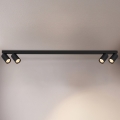Brilagi - Spottivalaisin SELE LONG 4xGU10/30W/230V musta