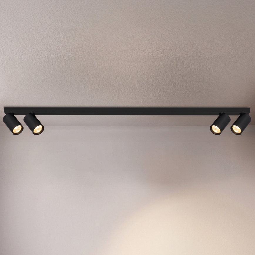 Brilagi - Spottivalaisin SELE LONG 4xGU10/30W/230V musta