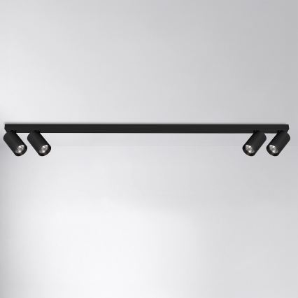 Brilagi - Spottivalaisin SELE LONG 4xGU10/30W/230V musta